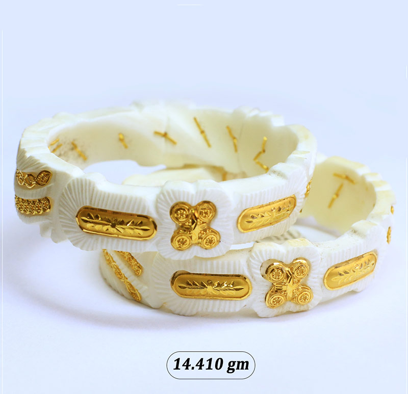 Gold Shakha | D K Basak Jewellery