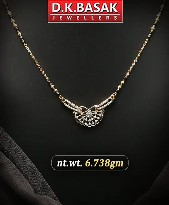 Diamond Mangal Sutra Diamond Mangal Sutra