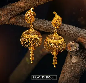 Gold Earring