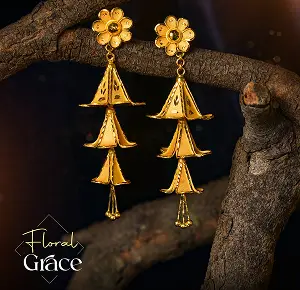 Gold Earring